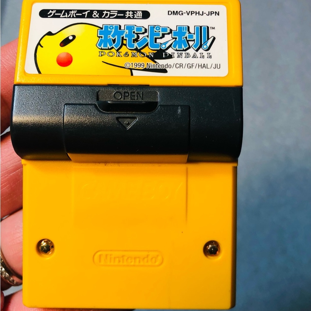 Nintendo Game Boy - Pokémon Pinball (Rumble) – Tested & Working [Japan Import]